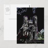 Carte Postale Chevalier du château de Blaise (Devant / Derrière)