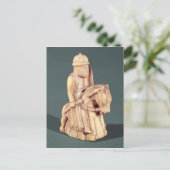 Carte Postale Chevalier d'un jeu d'échecs (Debout devant)