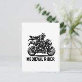 Carte Postale chevalier médiéval (Debout devant)