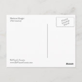 Carte Postale Chevalier médiéval (Dos)