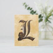 Carte Postale Chevalier rouillé L initial (Debout devant)