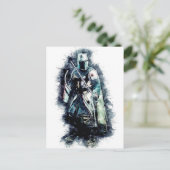 Carte Postale Chevalier Templier Le croisé guerrier héroïque (Debout devant)