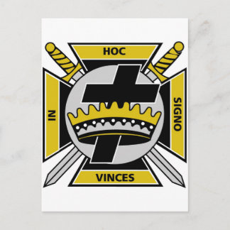Carte Postale Chevaliers Templar