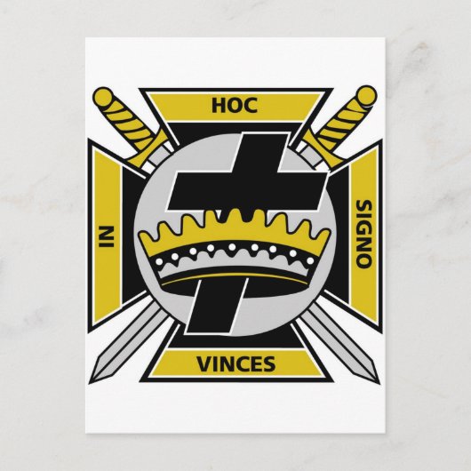 Carte Postale Chevaliers Templar (Devant)