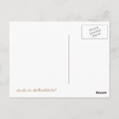 CARTE POSTALE CHEVAUX (Dos)