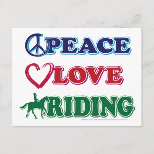 Carte Postale Chevaux De Paix