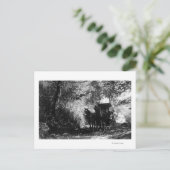 Carte Postale Chevaux de transport en panne (Debout devant)