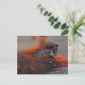 Carte Postale Chevaux d'Imaginaire : Nuages (Debout devant)