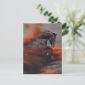 Carte Postale Chevaux d'Imaginaire : Nuages (Debout devant)