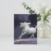 Carte Postale Chevaux d'Imaginaire : Unicorne (Debout devant)