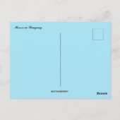 Carte Postale Chevaux en Uruguay (Dos)