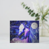 Carte Postale Chevaux et nuit (Debout devant)