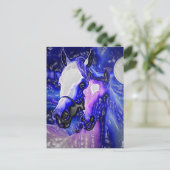 Carte Postale Chevaux et nuit (Debout devant)