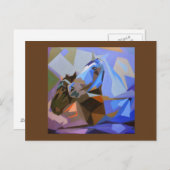 Carte Postale Chevaux II (Devant / Derrière)