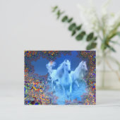 Carte Postale Chevaux mystiques (Debout devant)