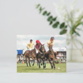 CARTE POSTALE CHEVAUX SPORTIFS (Debout devant)