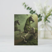 Carte Postale Chevaux squelettiques (Debout devant)