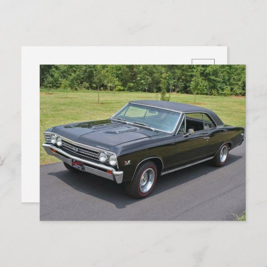 Carte Postale Chevelle 67' (Devant / Derrière)
