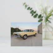 Carte Postale Chevelle Chevy 68' (Debout devant)