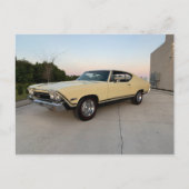 Carte Postale Chevelle Chevy 68' (Devant)