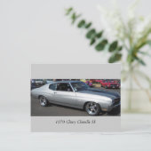 Carte Postale Chevelle SS Chevelle 1970 (Debout devant)