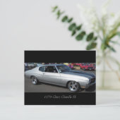 Carte Postale Chevelle SS Chevelle 1970 (Debout devant)