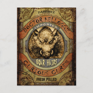 Carte Postale Cheveux de caisse