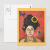 Carte Postale Cheveux de rêve (Devant / Derrière)