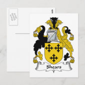 Carte Postale Cheveux Famille Crest (Devant / Derrière)