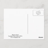 Carte Postale Cheveux pensif (Dos)