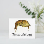 Carte Postale Cheveux Trump (Debout devant)