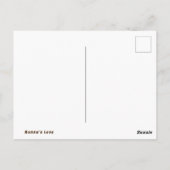 Carte postale chèvre (Dos)