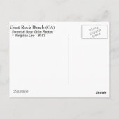 Carte Postale Chèvre Rock Sunset Photo (Dos)