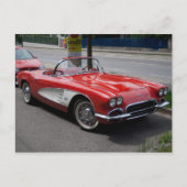 Carte Postale Chevrolet Corvette (Devant)