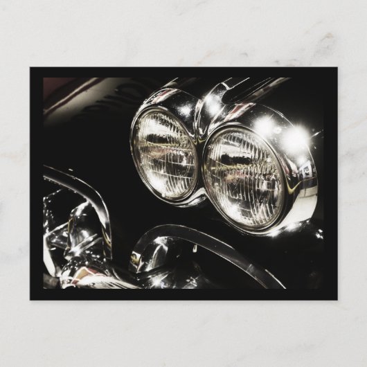 Carte Postale Chevrolet Corvette 1959 (Devant)