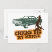 Carte Postale Chevrolet El Camino 1977 (Devant / Derrière)