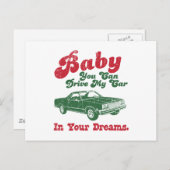 Carte Postale Chevrolet El Camino 1977 (Devant / Derrière)