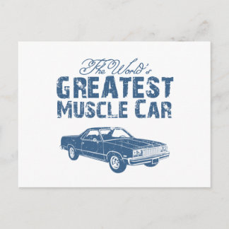 Carte Postale Chevrolet El Camino 1977