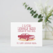 Carte Postale Chevrolet El Camino 1977 (Debout devant)