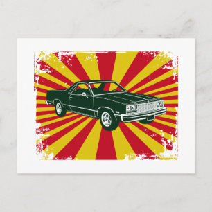 Carte Postale Chevrolet El Camino 1977