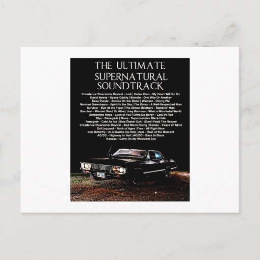 Carte postale Chevrolet Impala SS 1967 (Devant)