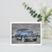 Carte Postale Chevrolet Master DeLuxe '41 (Debout devant)