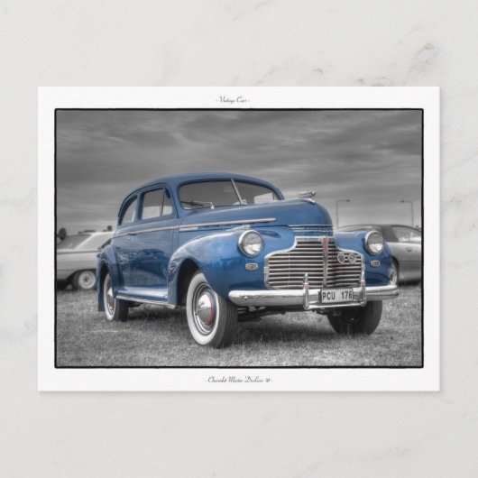 Carte Postale Chevrolet Master DeLuxe '41 (Devant)