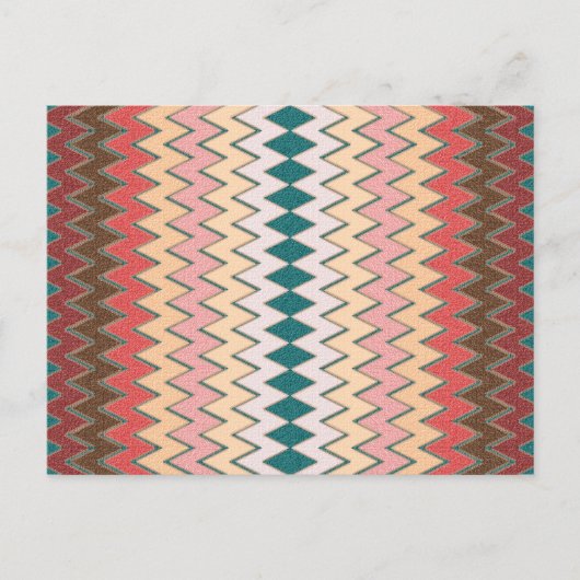 Carte postale Chevron Zigzag Sud-Ouest (Devant)