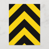 Carte Postale Chevrons audacieux de la route (Devant)