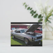 Carte Postale Chevy Camaro SS 1969 (Debout devant)