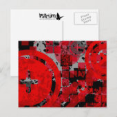 Carte Postale chex en détresse : (Devant / Derrière)