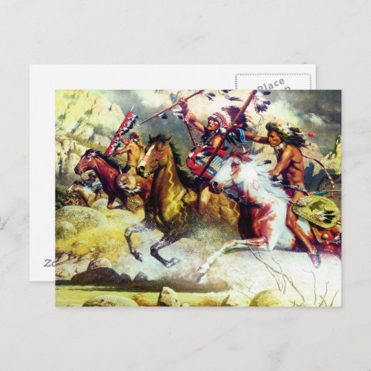 Carte Postale Cheyenne (Devant / Derrière)