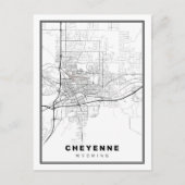 Carte Postale Cheyenne (Devant)