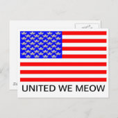 Carte Postale Chez les chats, nous avons confiance (Devant / Derrière)